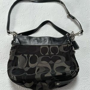 Coach cloth handbag